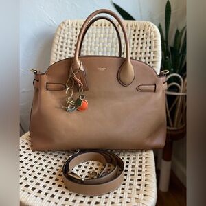 Coach Soft Empire Carryall 40 Honey CW616 Glovetanned Leather Satchel & Dust Bag